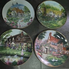 4 X Franklin Mint Heirloom Pla…