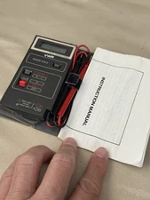 LCD Digital Auto-Manual Ranging Pocket Multimeter Micronta PD-338