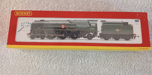 HORNBY SPUR OO R2710 HANDELSMARINE KLASSE 35010 "BLAUER STERN" - LEERKARTON | Zustand: Used