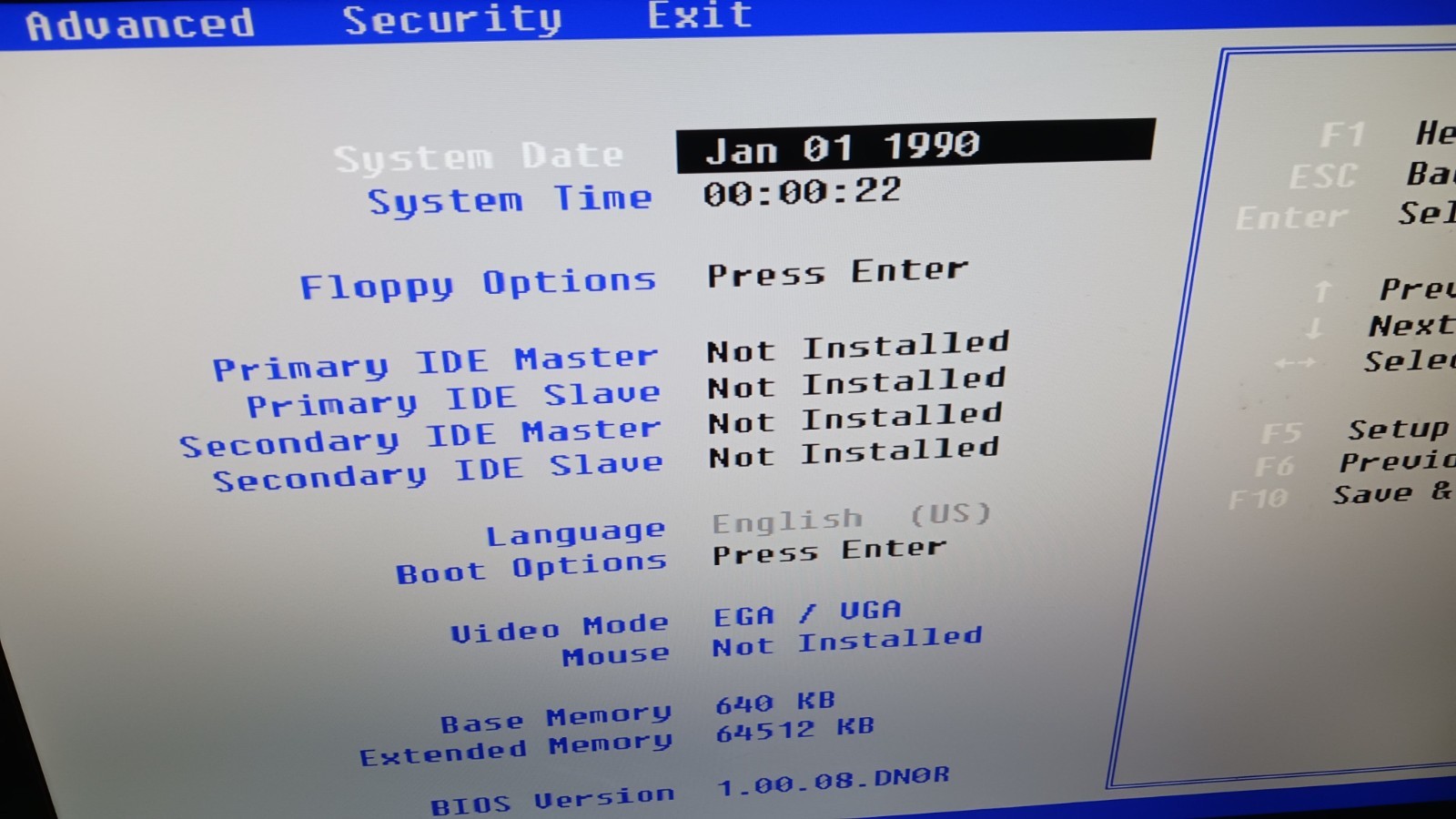 Packard Bell E153 Vintage Desktop Computer with Pentium Processor 