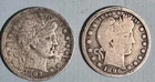 1896 & 1903 Barber Quarters Culls 25C. 90% JUNK SILVER COINS