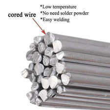 10-Pack Low Temperature Aluminum Welding Rods Easy Melt No-Flux Solder Sticks