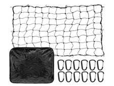 Cargo Net For Pickup Truck Bed 4x6 Stretches To 8x12 Roof Rack Black