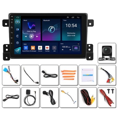 For Suzuki Grand Vitara 2005-2015 Car Stereo Radio GPS Navi BT 2+64GB CarPlay