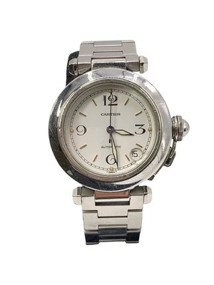 Cartier Automatic Watch 35mm White Dial Model 2324   Used