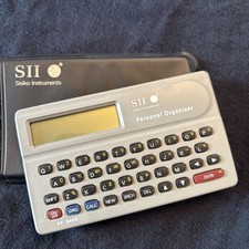 Vintage SII Seiko instruments DF 3400 personal organizer.