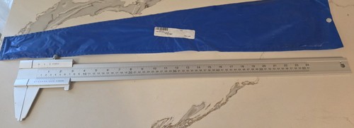 24 inch SAE / Metric Vernier CALIPER / RULER Aluminum Big up to 24" and 61mm