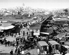 1895 Constantinople Turkey Streets Cityscape 8x10 Picture Photo Print