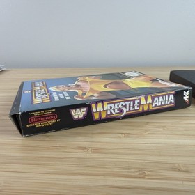 WWF WrestleMania (NES) 1989 MANCANTE MANUALE + Poster | Hulk Hogan WWF