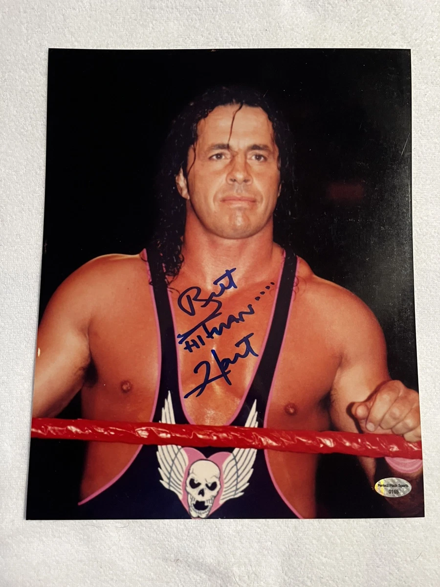 Bret Hart WWF Wrestling Original Autographed Photos for sale | eBay
