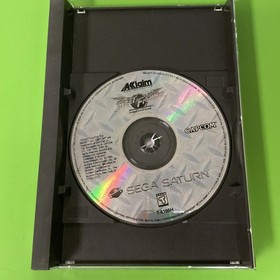 Street Fighter: The Movie (Sega Saturn, 1995) CIB Manual Reg Card Tested & Works
