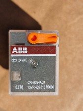 ABB Plug In Relay CR-M024AC4 Relay 4We, A1-A2=24V/AC, 6A, 1SVR405613R0000