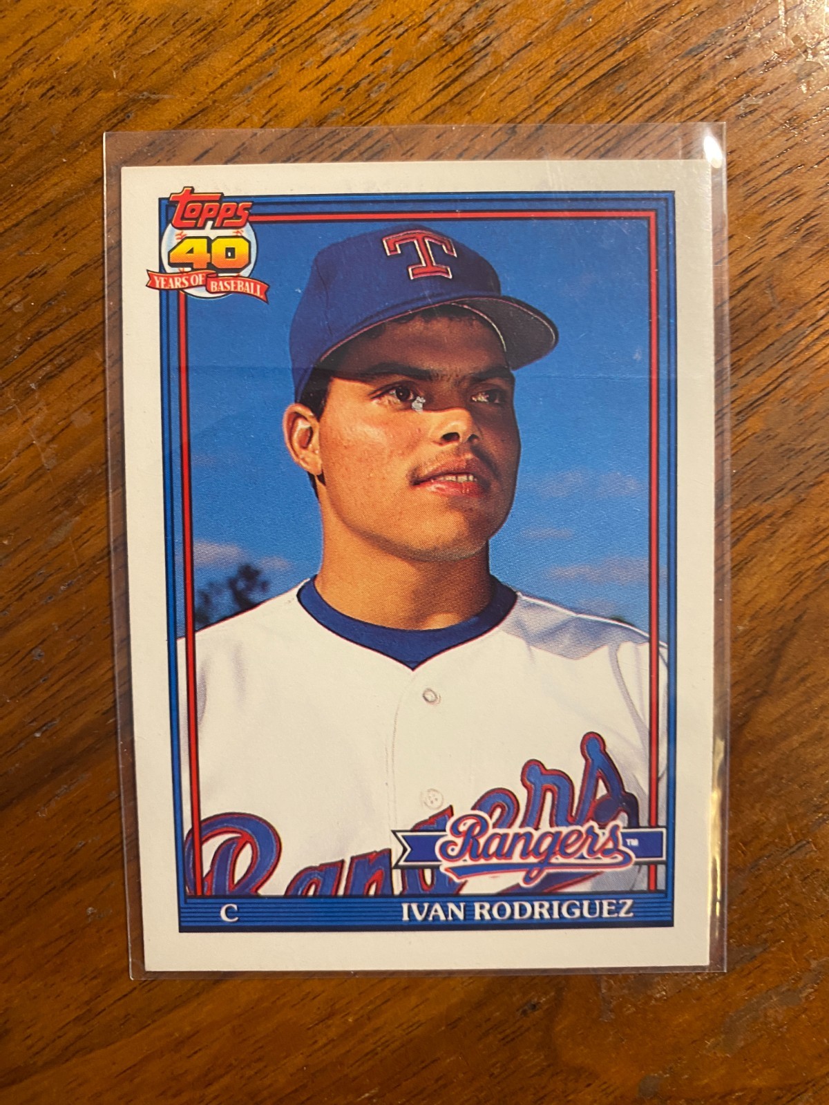 1991 Topps Traded - Ivan Rodriguez #101T (RC)