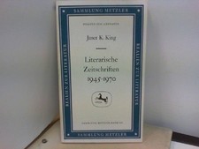 Literarische Zeitschriften 1945-1970 Realienbücher für Germanisten - Sammlung Me