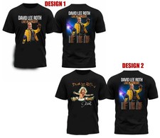 David Lee Roth North American Tour 2026 T-Shirt, Gif Fan, All Size