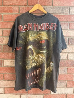Vintage 2001 Iron Maiden Head Banger Fest Limited Edition Resurreccion Shirt Xl