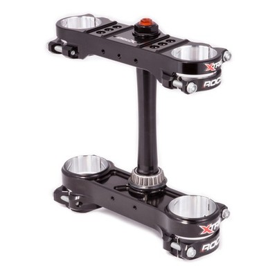 XTRIG Tija Completa Rocs Pro Für KTM/HVA 13-19 Offset 20-22 Schwarz Für Moto