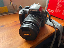 Canon EOS 1100D DSLR Camera Black 12.2MP EF-S 18-55mm IS II 3x Zoom