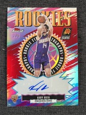 2025-26 Topps Finest Basketball Koby Brea RC Rookies Auto Red Refractor 2/5