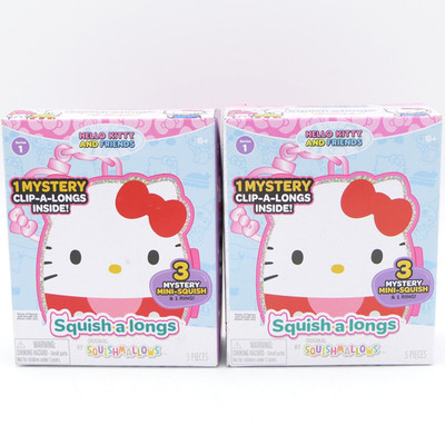 Squish-A-Longs by Squishmallows Hello Kitty And Friends 2Pk Mystery Box Series 1
