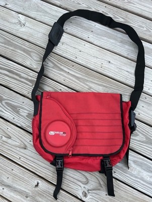 Vintage Y2K Ecko Unltd Red Messenger Bag 