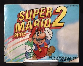 Super Mario Bros 2 Nintendo NES CIB 1988 Authentic Tested