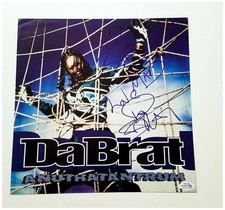 Da Brat Signed Personalized Anuthatantrum Album Flat ACOA