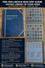 Whitman 9004 Lincoln Cent Album 1909-1940 Partially Filled 35 Coins