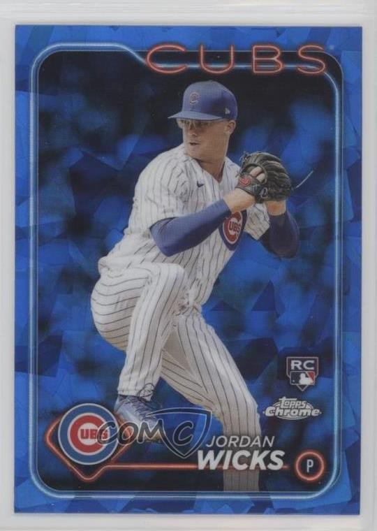 2024 Topps Chrome Sapphire Edition Jordan Wicks #613 Rookie RC 0su8