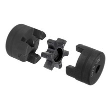 7/16" to 1"L075 Flexible 3-Piece L-Jaw Coupling Coupler Set