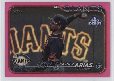 2024 Topps Pro Debut Fuchsia Foil 184/199 Rayner Arias #PD-78 3ca