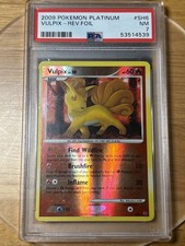 Pokemon VULPIX SH6 PSA 7 NM - Platinum Base Set SHINY RARE ✨- Shiny Reverse Holo on eBay