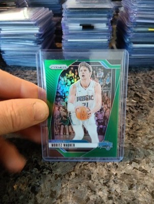 2024-25 Panini Prizm Moritz Wagner Green Prizm #116 Orlando Magic