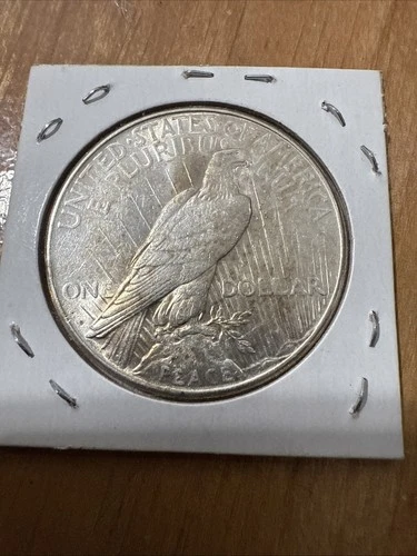 1923-S U.S. Silver Peace Dollar - AU-UNC Naturally Toned with Luster