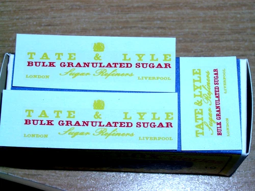 Replica set of 3 decals for Matchbox Lesney 10c Foden Tate& Lyle Sugar Container