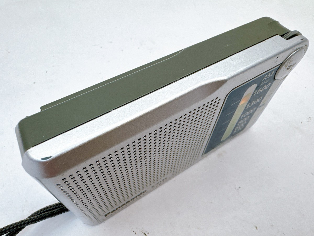 Panasonic R-P145 AM Portable Radio Silver Tested Working | eBay