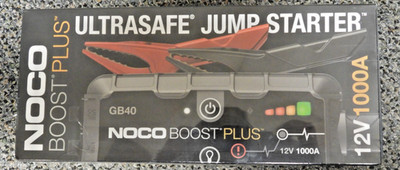 NOCO Boost Plus 12V 1000A  Ultrasafe Portable Jump Starter *New in Box''
