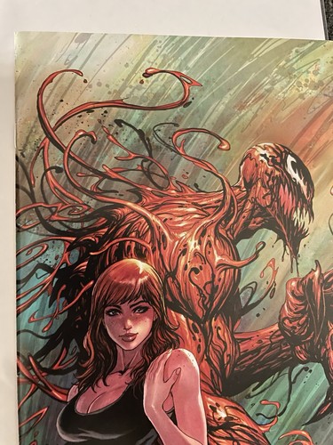 EXTREME CARNAGE ALPHA #1 (2021 MARVEL) TYLER KIRKHAM VENOM VIRGIN VARIANT - Picture 2 of 6