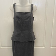 BANANA REPUBLIC Factory Gray Wool Blend Dress 4