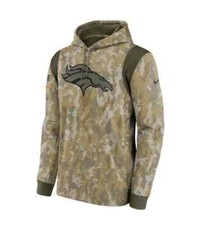 DENVER BRONCOS NIKE Camo 2021 Salute To Service HOODIE MEN'S XL