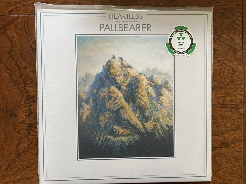 Pallbearer "Heartless" 2 LP limited white vinyl MINT Nuclear blast 2017 original - Photo 2/4