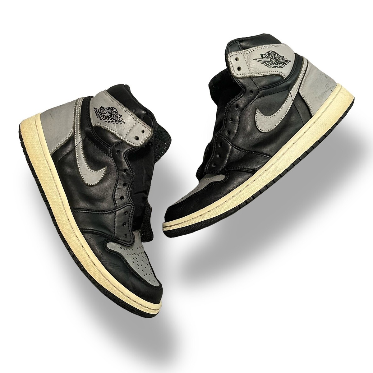 Jordan 1 Retro High Shadow size 9.5 Nike Air Jordan 1 Retro High OG Shadow 2013 Black Soft Grey  main image 4
