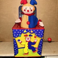 Tusic Marxu Clown Jack In The Box Tested And Works. Classic