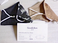 48x Adult Face Masks Cotton Goodiellow  Co