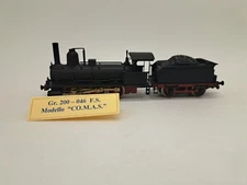 CO.M.A.S. Steam Locomotive 200 046 Oil Lanterns, With Improvements