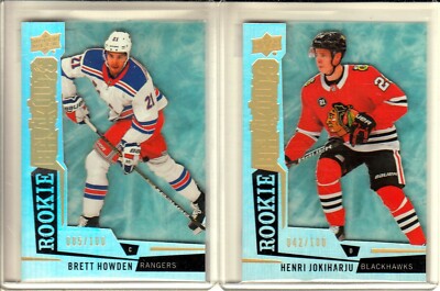 2018-19 Upper Deck Rookie Breakouts Brett Howden RC /100 - VEGAS KNIGHTS