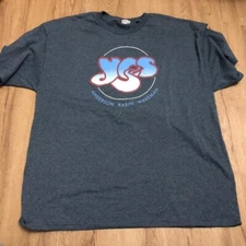 Yes 2017 US tour T-Shirt  2XL XXL Rick Wakeman Jon Anderson Rabin logo new