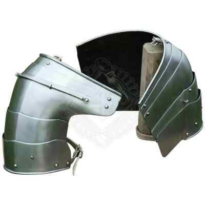 Medieval German Pair of Pauldrons Armor Shoulder Armour Set Larp Reenactment