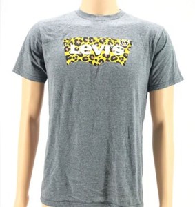 t shirt levis leopard