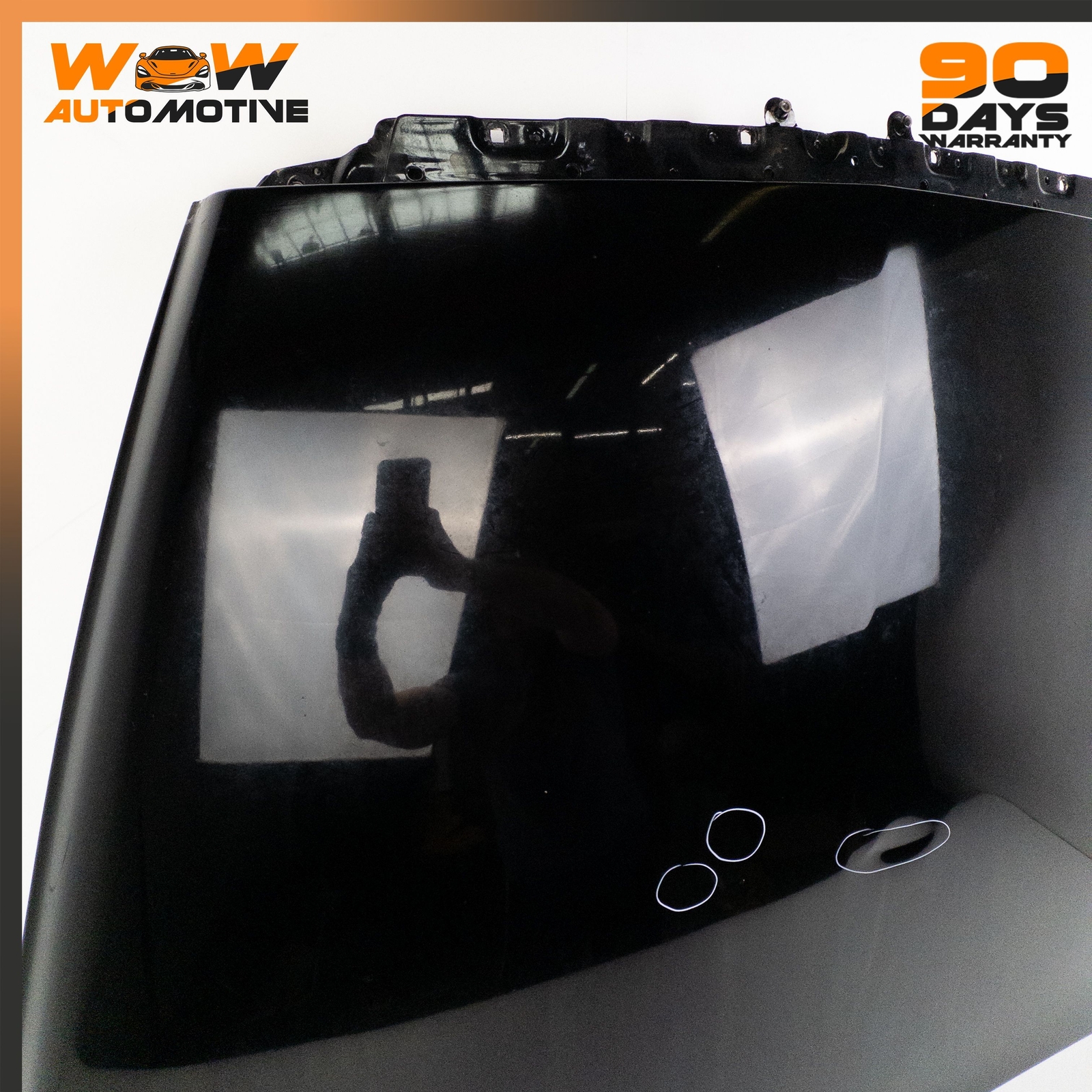 06-13 BENTLEY CONTINENTAL FLYING SPUR FRONT HOOD BONNET PANEL ASSEMBLY BLACK OEM